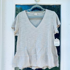 Altar’s state lightweight linen tunic top